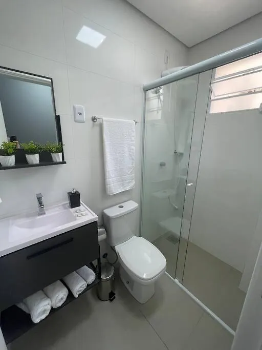 Appartement Loft Studio 201 Em Sao Jose A 7Km De Floripa Brésil
