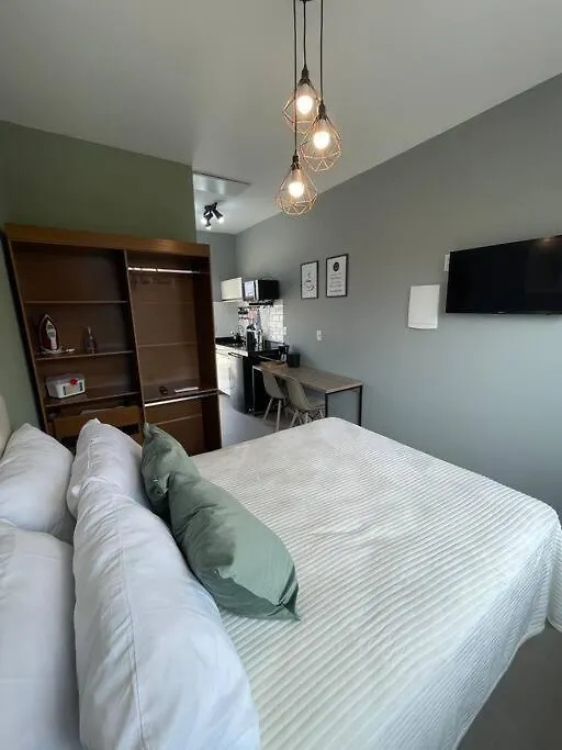 Loft Studio 201 Em Sao Jose A 7Km De Floripa 0*, Sao Jose (Santa Catarina)